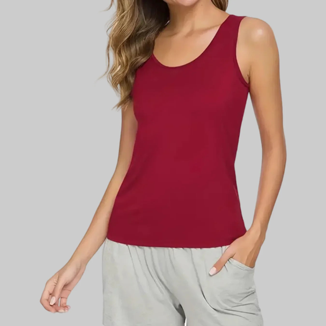 Modern Casual Workout Tank Top for Effortless Movement
