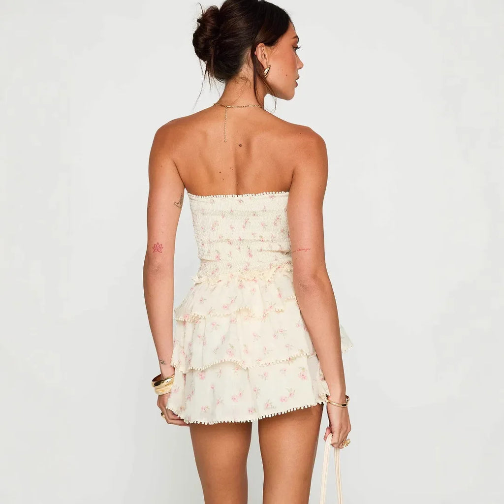 Modern Short Floral Dress for Effortless Stylish Confidence