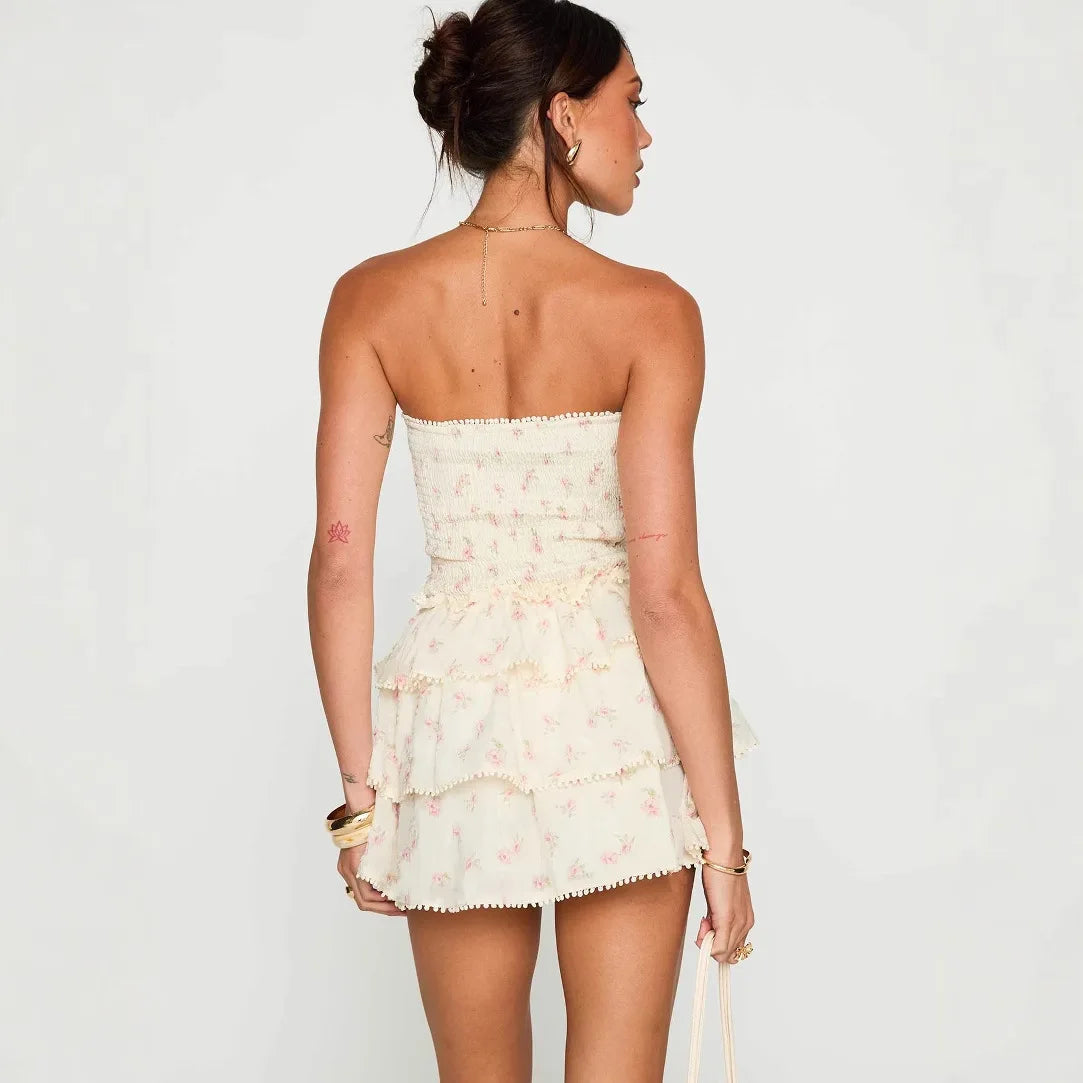 Modern Short Floral Dress for Effortless Stylish Confidence